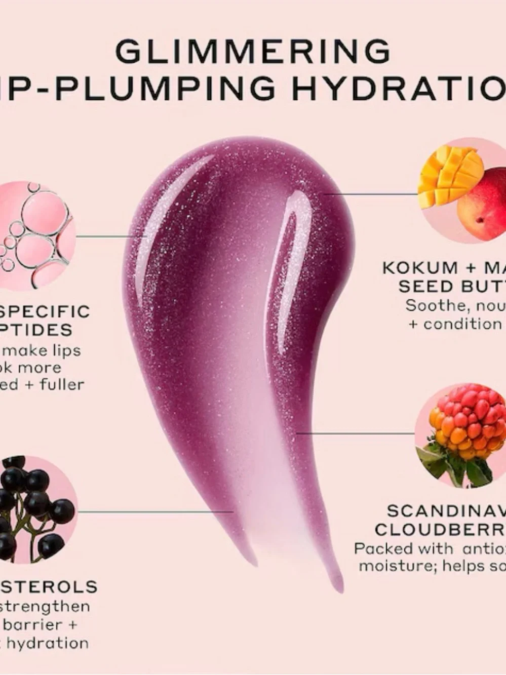 Pout Preserve Peptide Lip Treatment in Lingonberry Glimmer